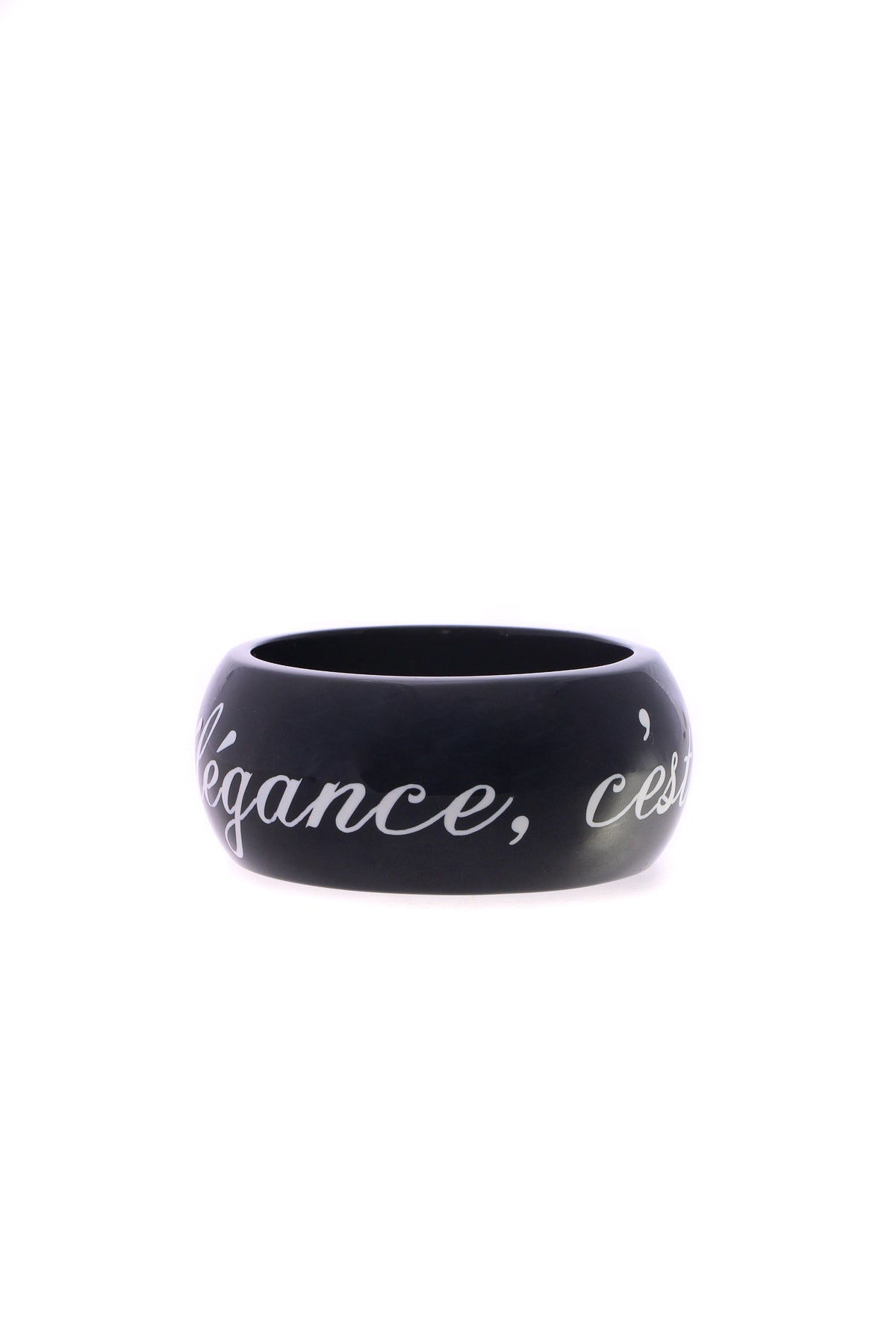 Sold at Auction: Chanel Double C Logo Bangle Bracelet
